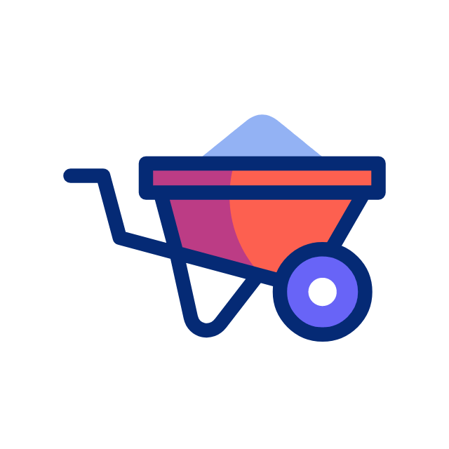 Excavación de terreno para cimentación en obra en Murcia